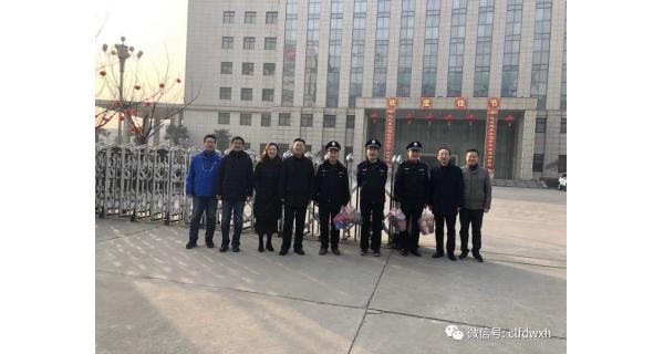 大年初一，公司領導給堅守崗位員工拜年！